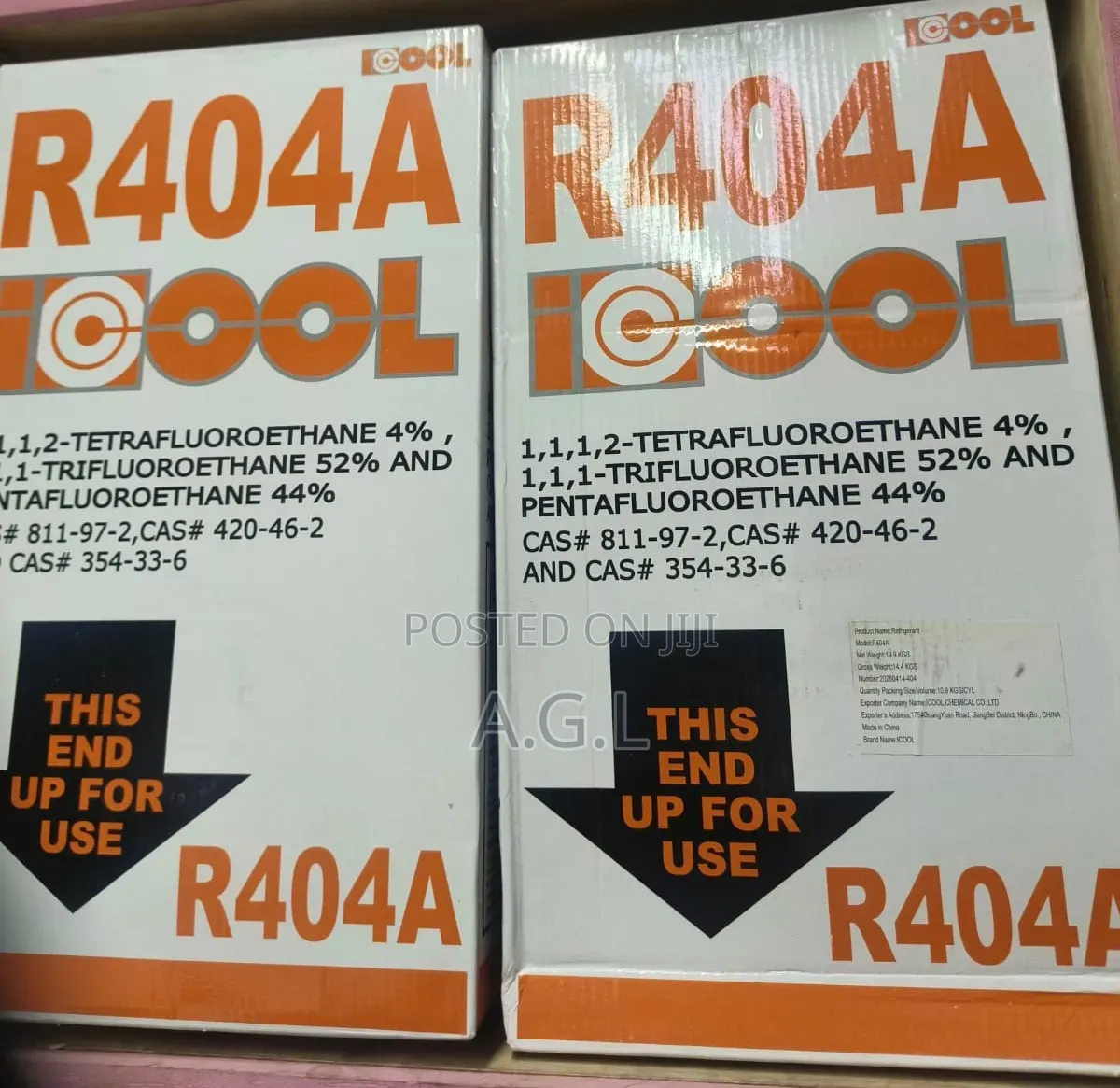 R404a I Cool Refrigerant Cylinder