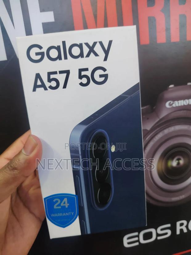 New Samsung Galaxy A57 256 GB Black - main view