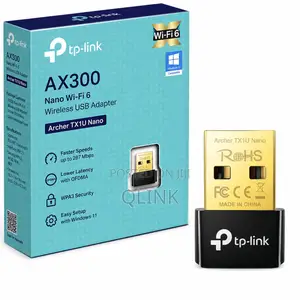 TP-Link AX300 Nano Wi-Fi 6 - TL-ARCHER TX1U NANO