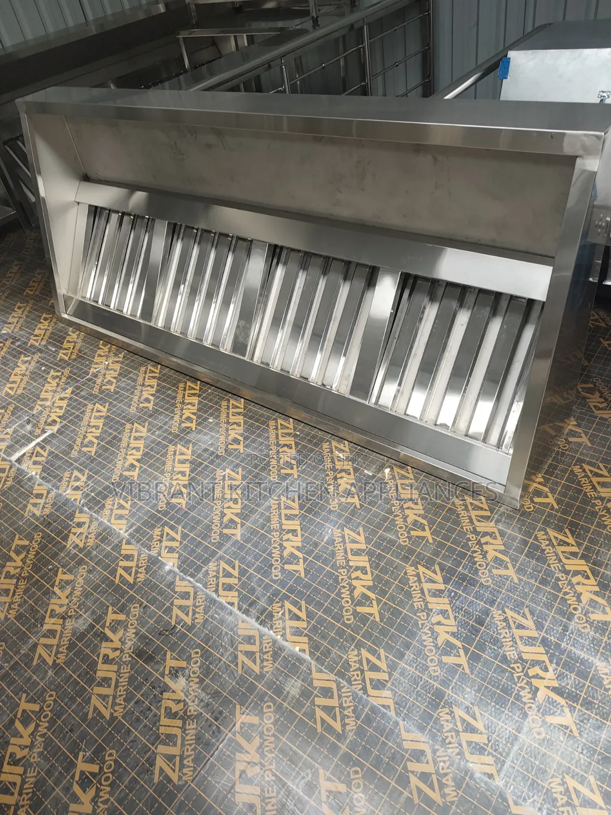 2.4m Stainless Steel Kitchen Hood