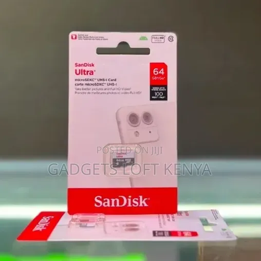 SanDisk 64GB microSD Memory Card