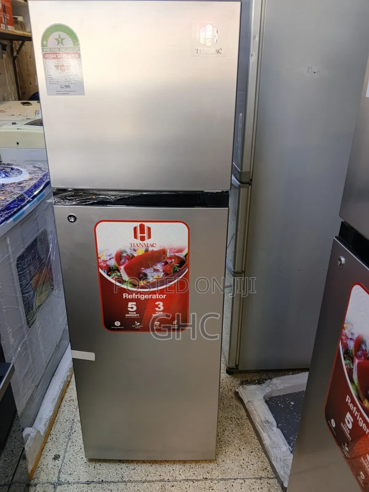 Hanmac Double Door Fridge