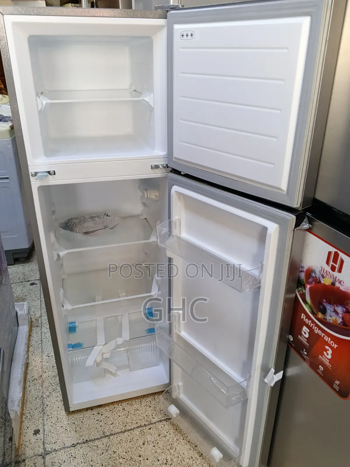 Hanmac Double Door Fridge