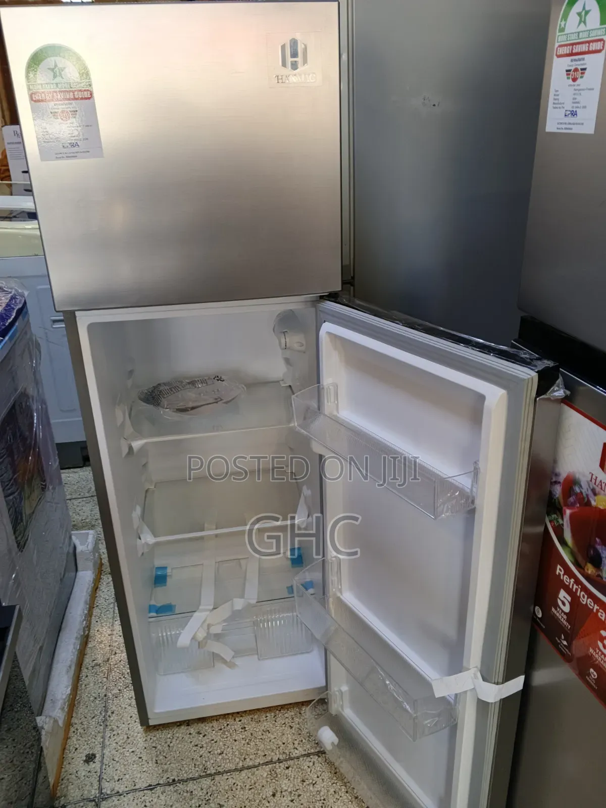 Hanmac Double Door Fridge