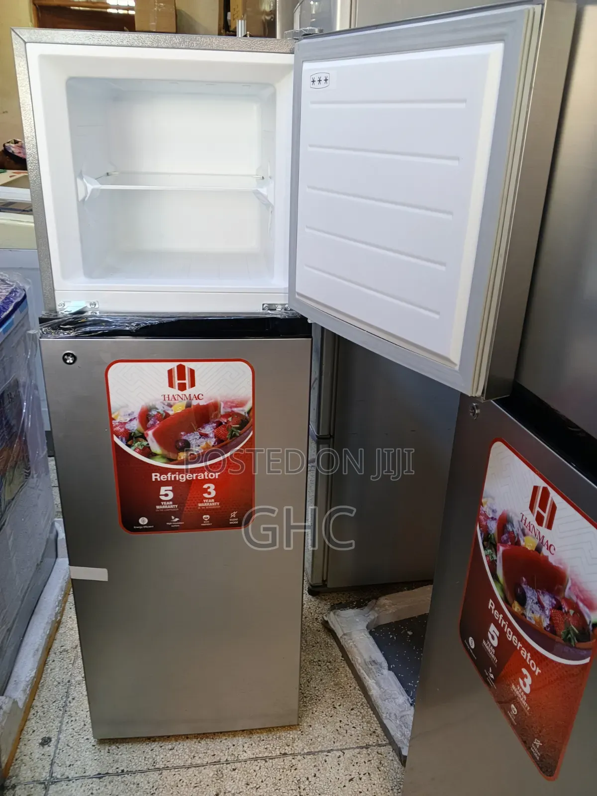 Hanmac Double Door Fridge