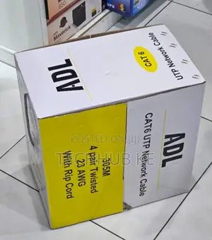 AD-Link (ADL) 305M CAT6 Network Cable Roll – 1000ft High-Speed Cable