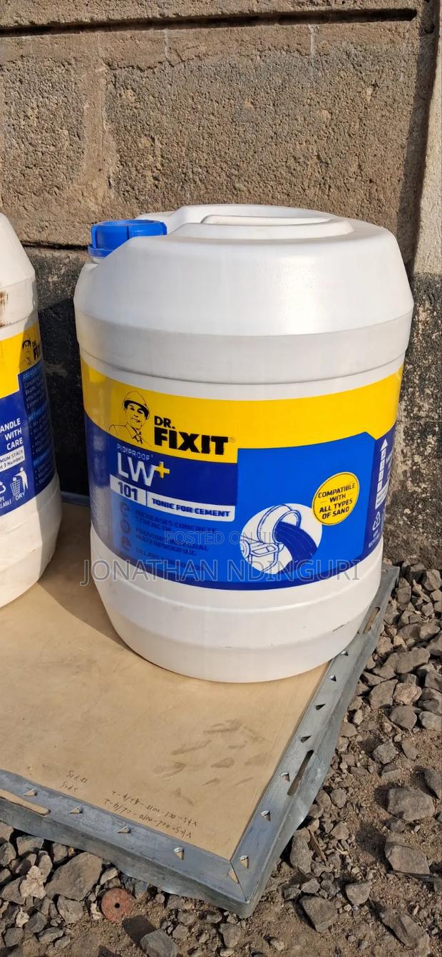 Dr. Fixit Pidiproof LW+ 101 20kg – Construction Waterproof Chemical