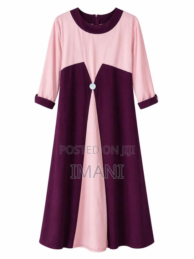 Pink and Plum Dress