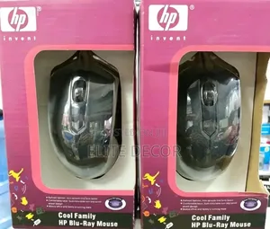 HP Cool Family Wired USB Optical Mouse – 1200 DPI