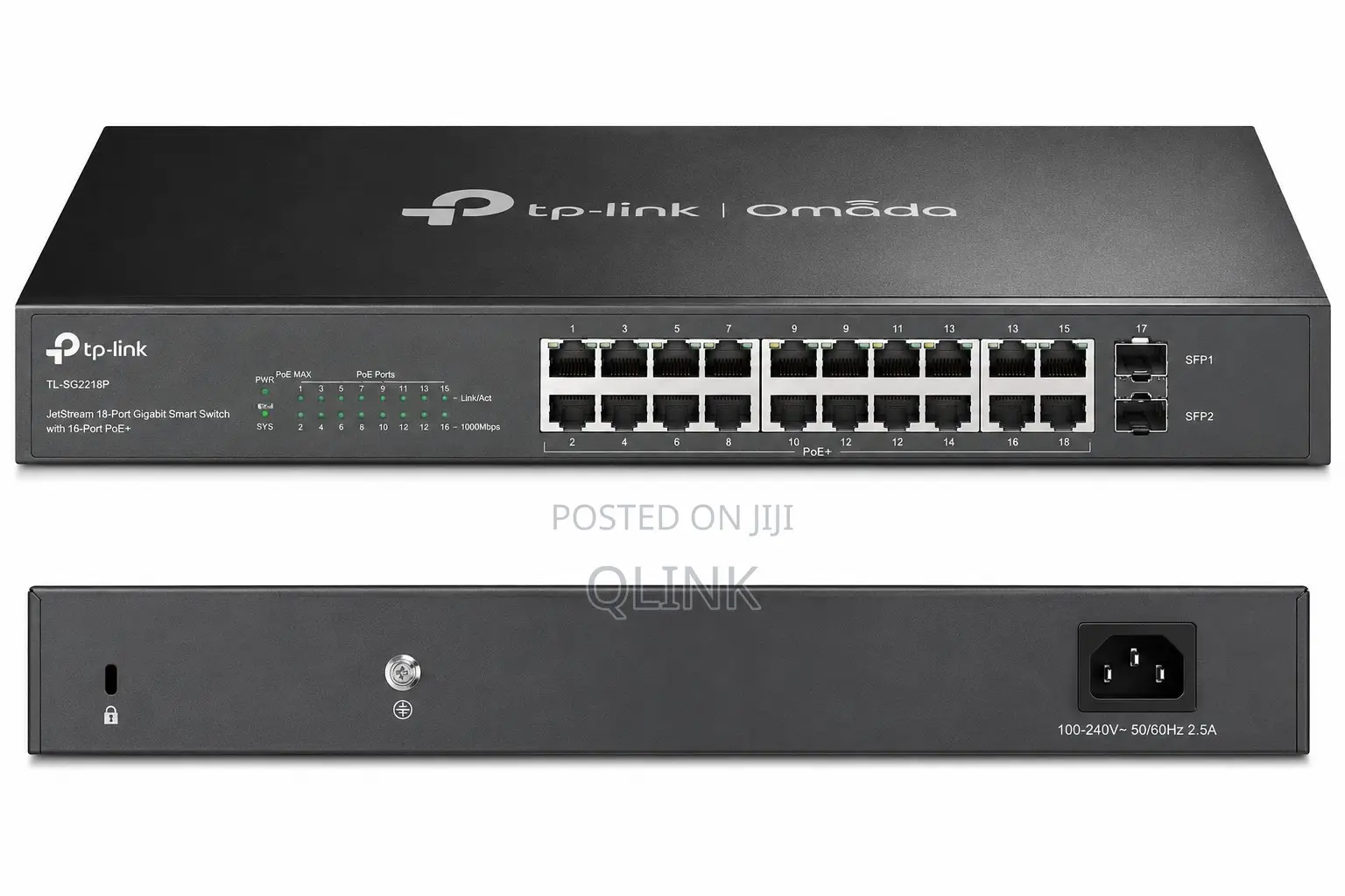 TP-Link JetStream 18-Port Gigabit Smart Switch - TL-SG2218P