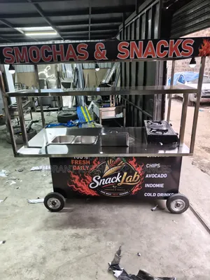 Stainless Steel Food Cart Trolley