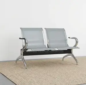 Bench; Sturdy 2 Seater Non Padded Visitor's Reception Bench