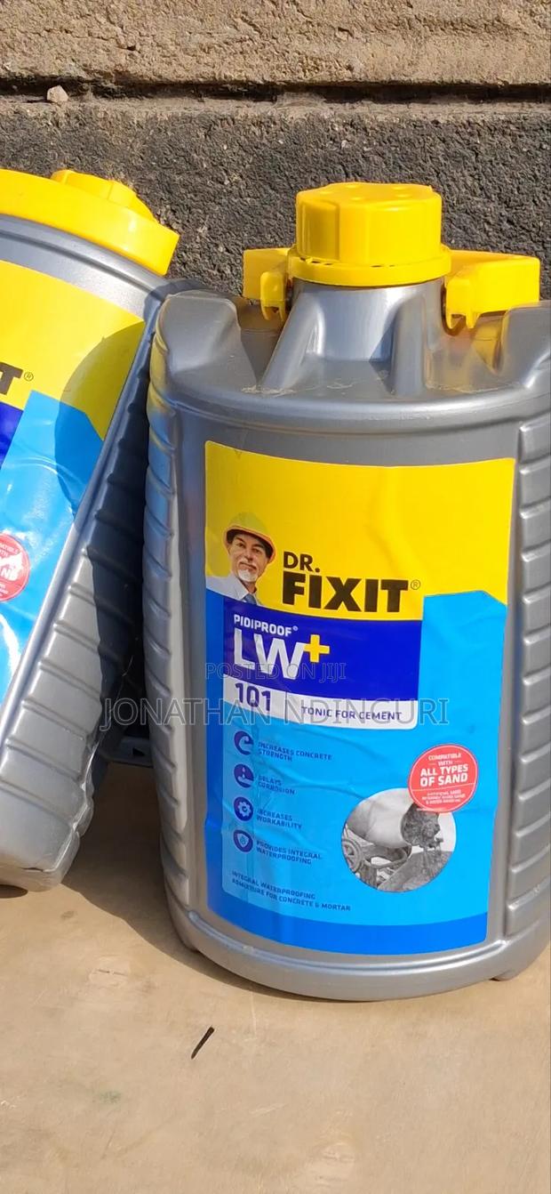 Dr. Fixit Pidiproof LW+ 101 5kg – Professional Cement Admixture