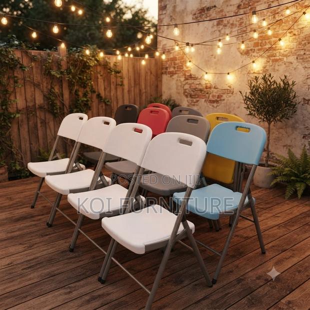 Office Chairs; Colored Home Armless Meeting Seats - thumbnail 3