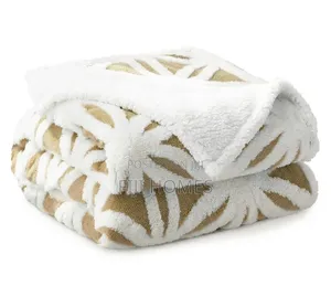 Patterned Sherpa Throw Blankets | 200x230cm
