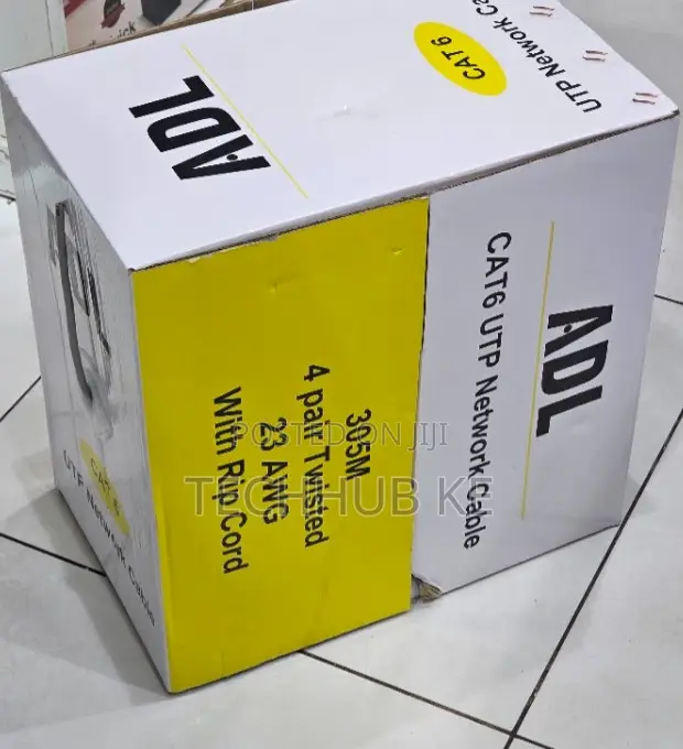 Adl Cat6 305m Utp Ethernet Cable for CCTV Networking