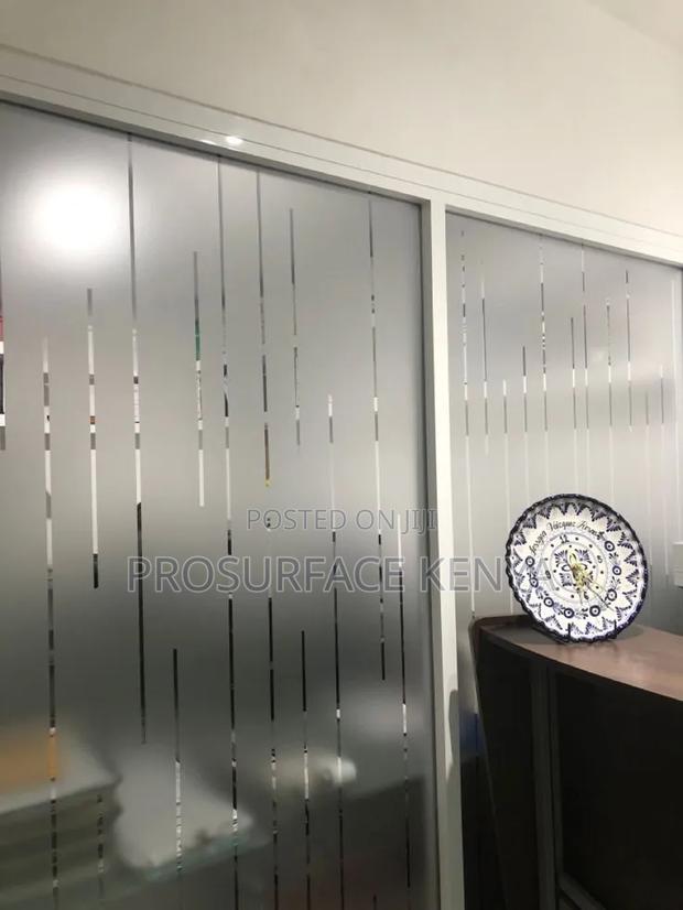 Modern Designed Frosted Film for Office Home Glass
