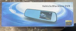 Vehicle Blackbox DVR Rear View Mirror Dual Recorder 1080 HD