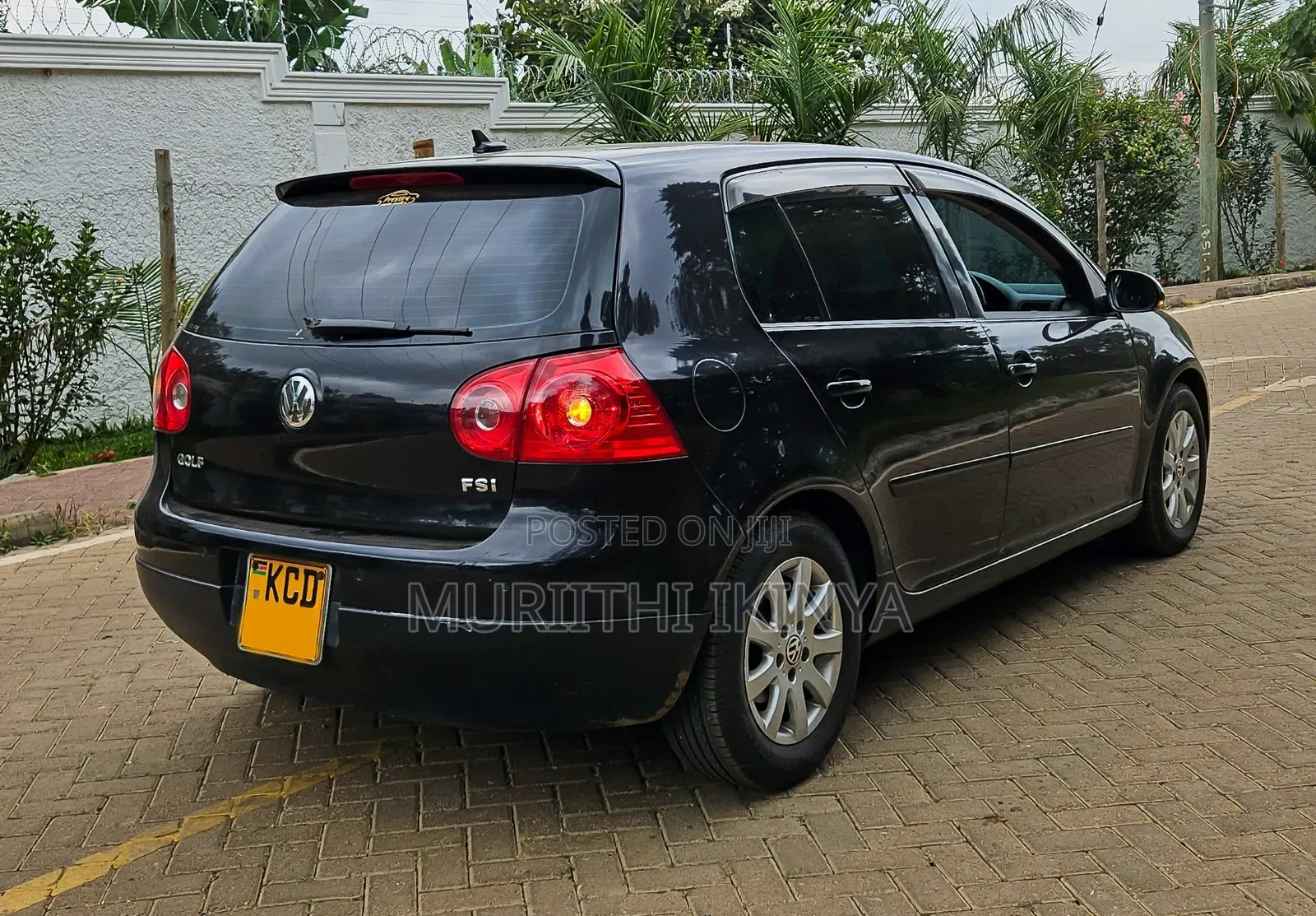 Volkswagen Golf 2007 Blue
