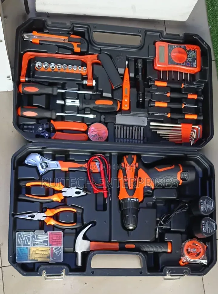 Cordless Drill Set With Multimeter/ Drill Set With Hand Tools