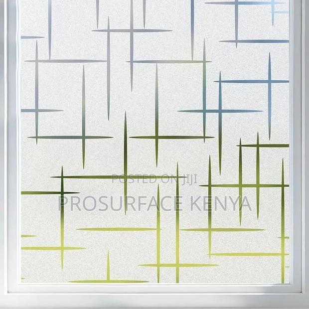 Decorative Glass Privacy Film for Offices Homes