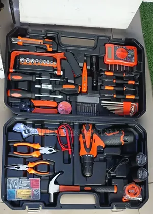 Cordless Drill Set With Multimeter