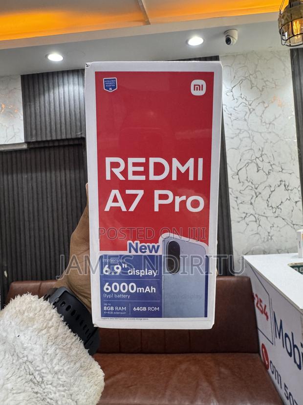 New Xiaomi Redmi A7 Pro 64 GB Black - thumbnail 3