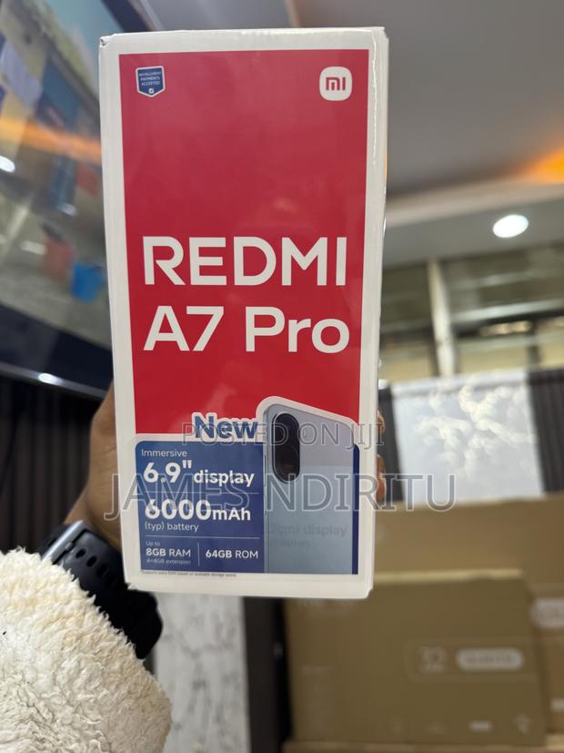 New Xiaomi Redmi A7 Pro 64 GB Black - thumbnail 2