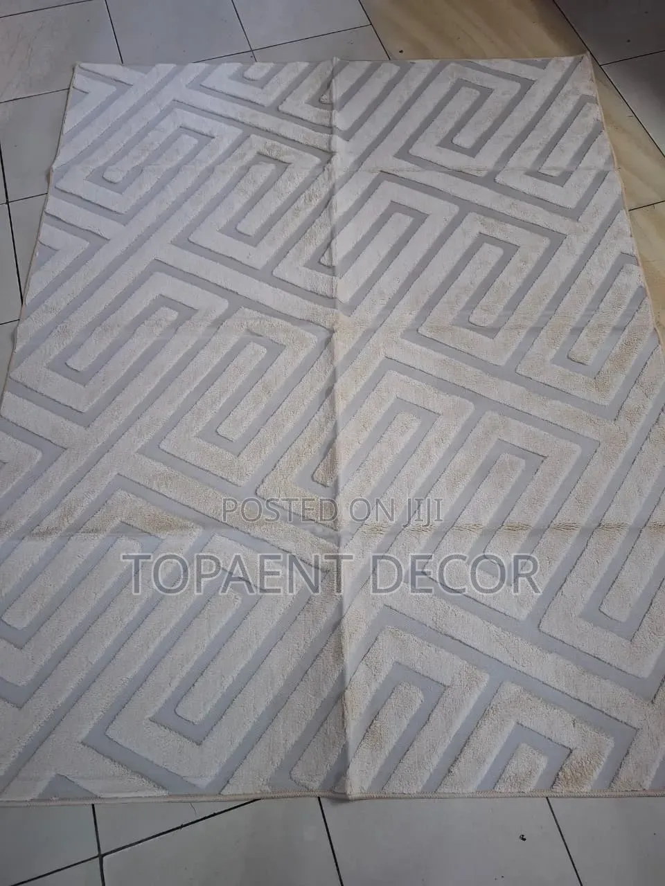 Beige Patterned American Carpets
