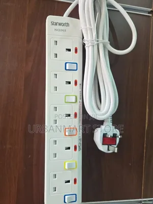 5M Electrical Extension for Home Use, 5 Ways