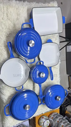 11pcs Cast Iron Cookware Set