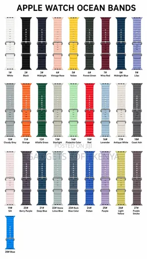 Apple Watch Ocean Band Strap