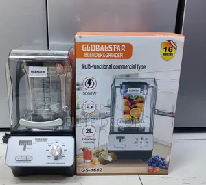 Globalstar GS-1682 Commercial Blender Grinder – 5000W, 2L