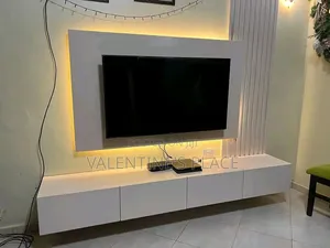 TV Stand With Wallpanels