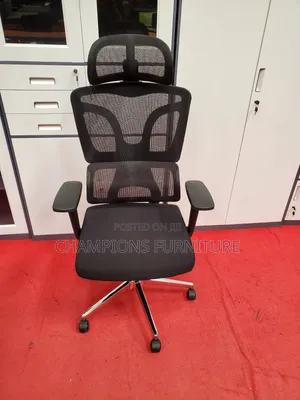 Orthopedic Office Chair With Headrest
