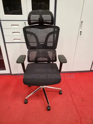 Orthopedic Office Chair With Headrest