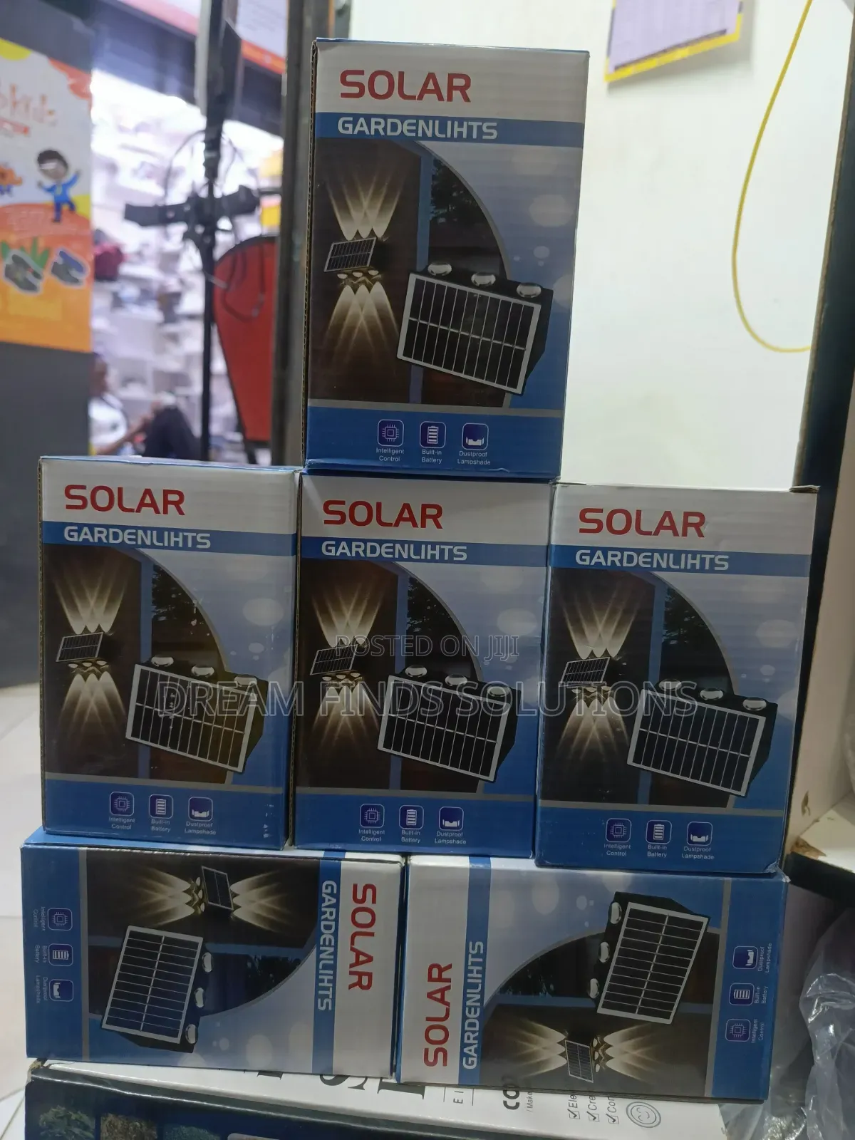 6 Pieces Ultra-Bright Up Down Solar Wall Lights ,