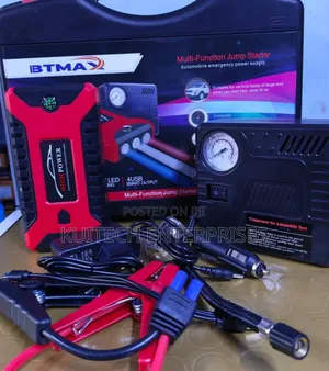 Multi Function Jump Starter/ Jump Starter With Portable Compressor Kit