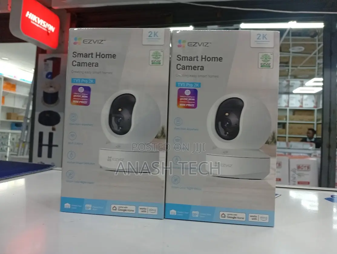 EZVIZ TY1 3MP PT Camera – Full Room Coverage With Night Vision