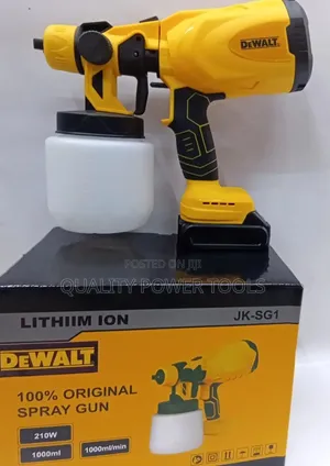 DeWalt JK-SG1 Cordless Electric Paint Spray Gun.