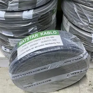 90M 2.5mm Twin With Earth Long-Lasting Mat Star Twin + Earth