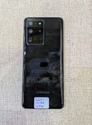 Samsung Galaxy S20 Ultra 128 GB Black