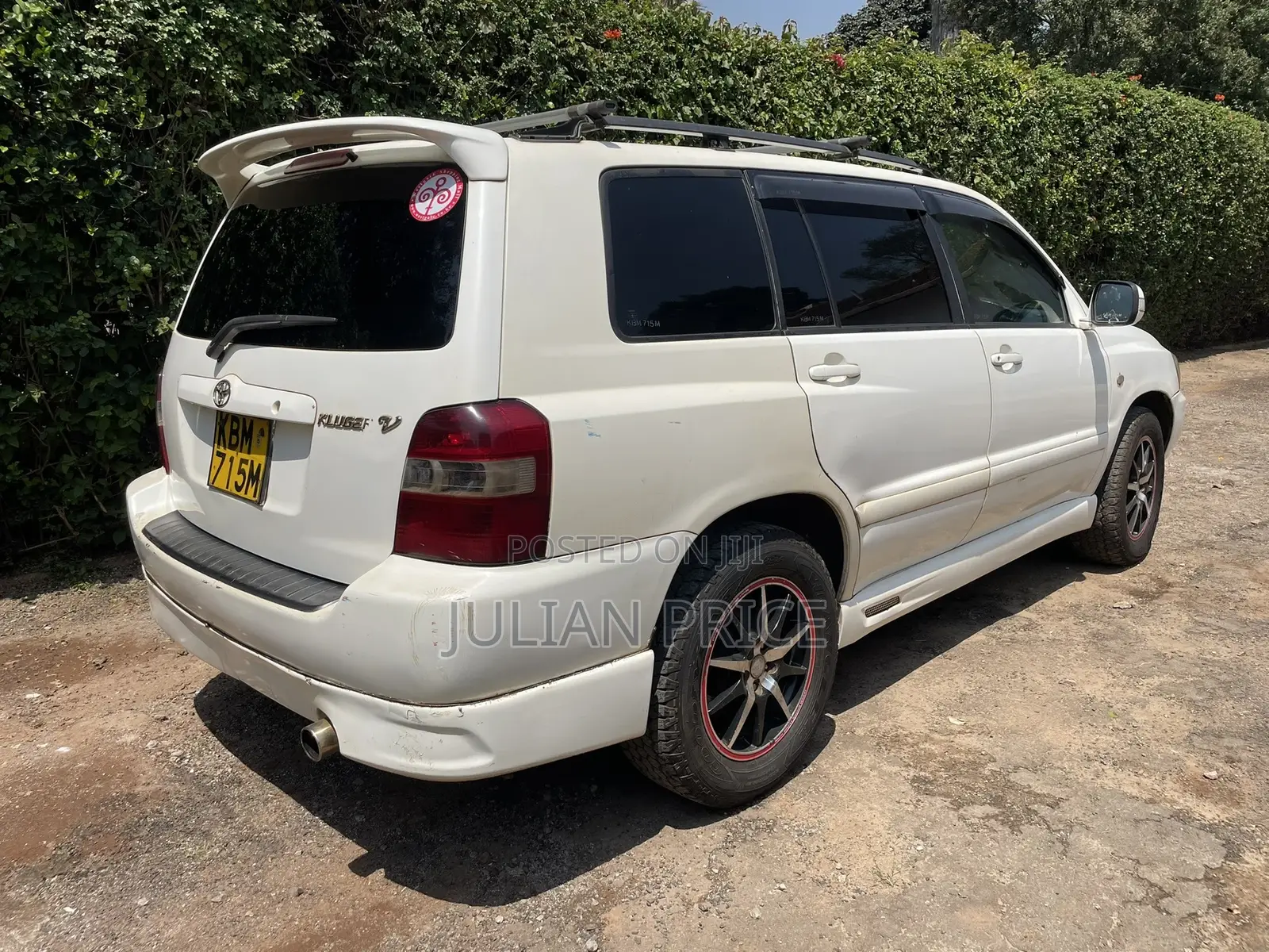 Toyota Kluger 2005 White