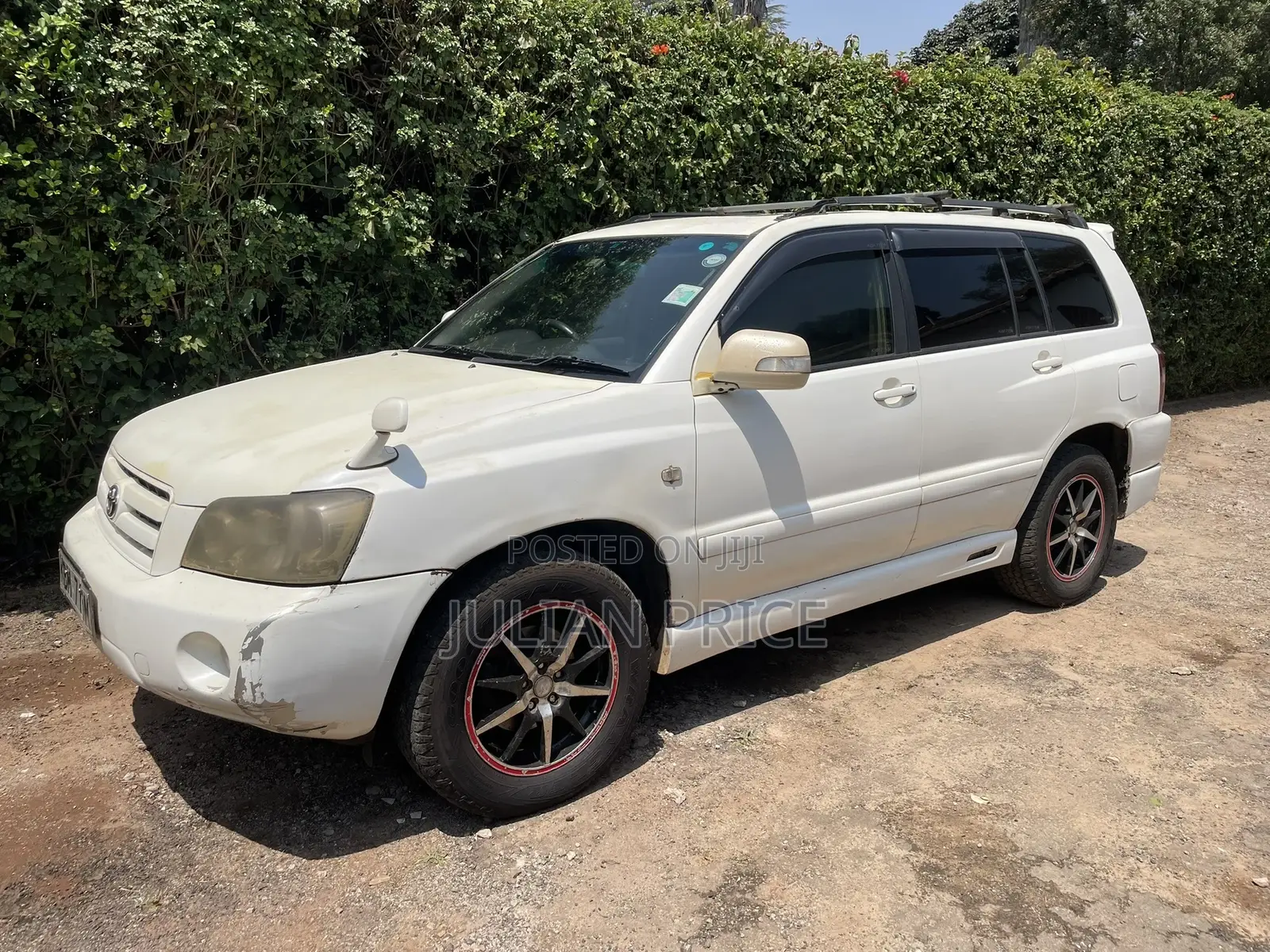 Toyota Kluger 2005 White