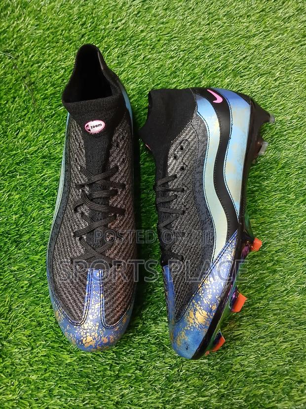 Airmax 95 Black X Air Zoom Superfly Collision Soccer Cleats
