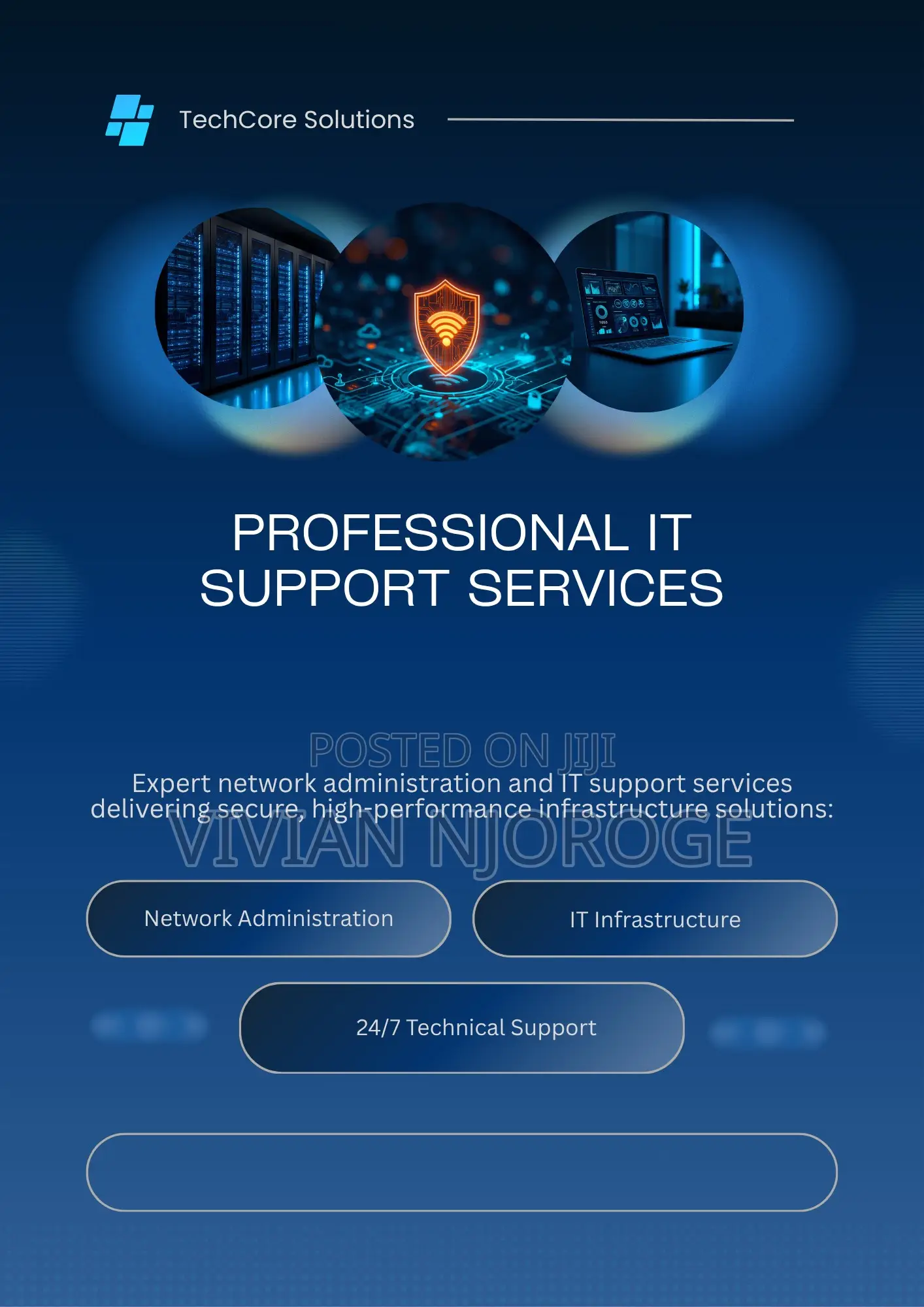 Professional IT Support Network Maintenance