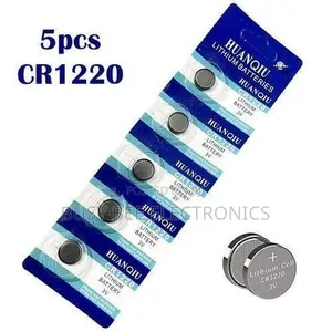Classic 5pcs/Card 3V CR1220 Coin Battery