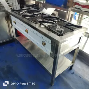 Three-Burner High-Pressure Commercial Cooker