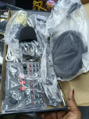 BM-800 Studio Condenser Microphone With V8S Sound Card