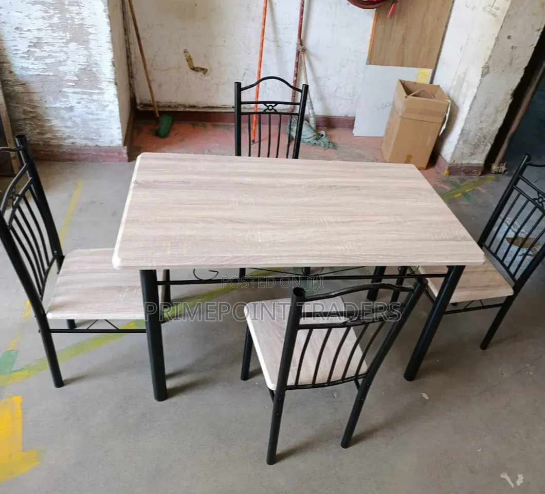 Premium Executive 4-Seater Dining Table Set – Built for Comfort